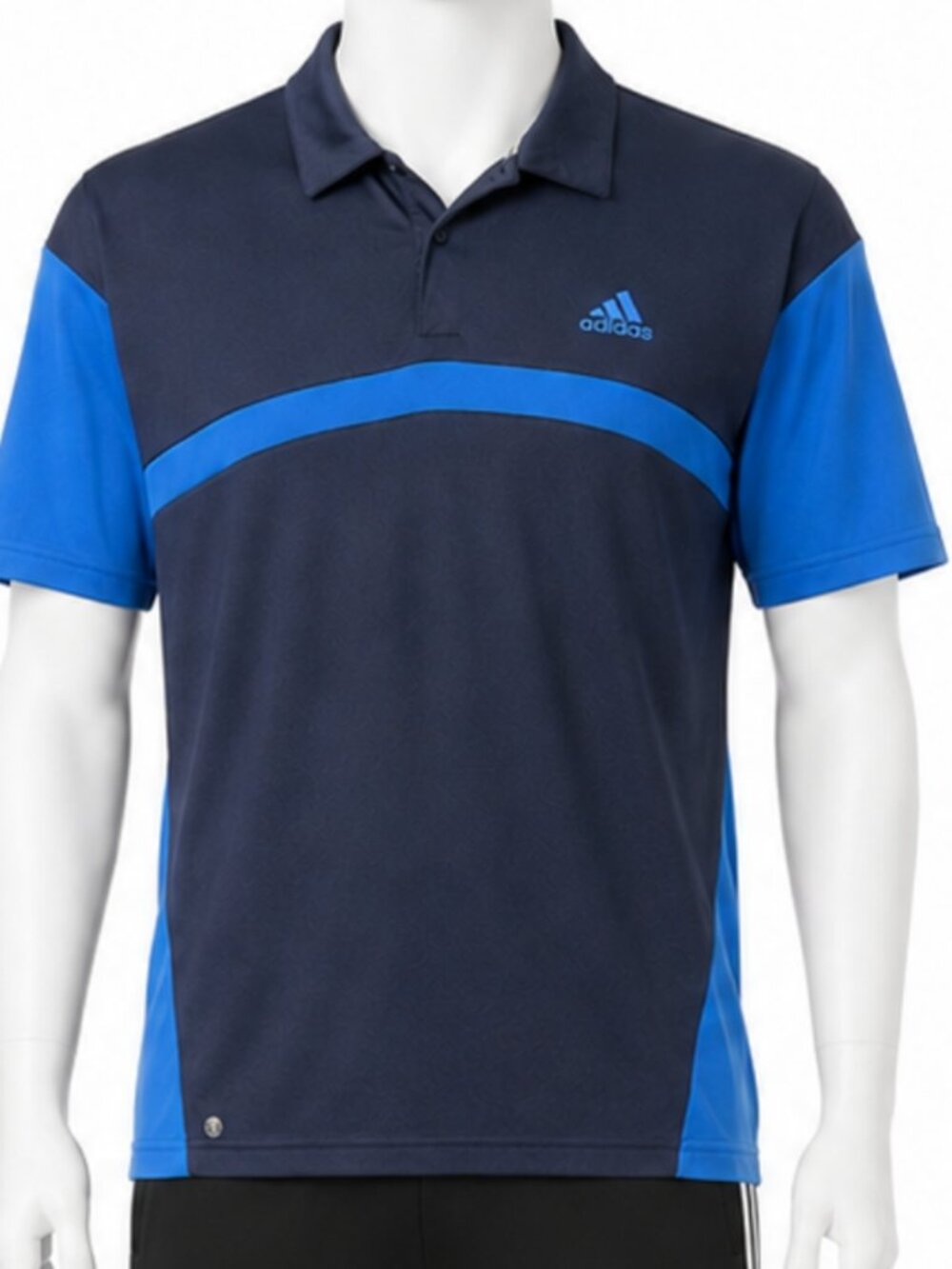 Adidas Men XL Polo Shirt Short Sleeve Golf Performance Wear